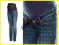 H&amp;M MAMA Spodnie Jeans Ciążowe Z Panelem __44