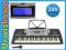 Keyboard Organy + Mikrofon Wyświetlacz LCD MK-2061