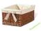 KOSZYK WIKLINOWY PINOLINO KAJA 29X41 CM