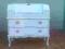 Sekretarzyk ludwikowski Shabby Chic przecierany