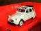 NOWOŚĆ CITROEN 2CV KREMOWY otwarty dach WELLY 1:34