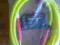 Laboga - neon yellow Kabel gitarowy 3m proste jack