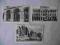 Warszawa pocztówki zestaw 3 szt Bułhak i Syn