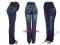 WYGODNE Spodnie ciążowe JEANS granat r. M (S-XXL)
