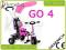 +++  Rowerek dziecięcy trójkołowy GO 4 kółka 8''