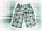 SPODENKI CHŁOPIĘCE W KRATĘ ROZMIAR 146/152
