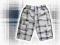SPODENKI CHŁOPIĘCE W KRATĘ ROZMIAR 146/152
