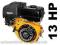 SILNIK SPALINOWY 13KM ZAGĘSZCZARKA POMPA 4 SUWOWY