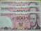 3 szt. banknoty 100 zł z 1986 r. numery po kolei