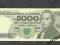 5000  Złotych  1 grudnia 1988 r.   ser. DT  UNC !