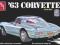 Model plastikowy AMT - 1963 Chevy Corvette