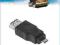 ADPTER PRZEJŚCIÓWKA GNIAZDO USB - WTYK MICRO USB