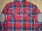 CUBUS KOSZULA w kratkę z kapturem ŁATKI r. 152