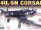Model plastikowy Lindberg - Samolot Corsair F4-U