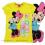 DISNEY MYSZKA MINNIE BLUZKA ŻÓŁTA 128/134 B910