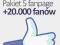 Pakiet 5 fanpage +20.000 fanów