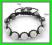 PLECIONA BRANSOLETKA SHAMBALLA CRYSTAL HEMATYT