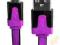 Kabel USB - micro USB płaski fioletowy F.VAT