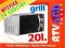 KUCHENKA MIKROFALOWA ZELMER 29Z021 GRILL 20 LITRÓW
