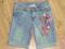 dżinsowe spodenki dla dziewczynki 10-11 lat