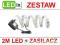 Zestaw zasilacz 1,2A 14,4W i 2m taśmy LED 60 PROMO