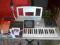 Keyboard C.Giant LP-6210C, mic, stojak, siedzisko