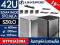 42U/1000 szafa RACK + PÓŁKI + LISTWA + WENTYLATORY