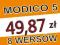 PIECZĄTKA pieczątki MODICO 5 62x22