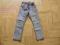 spodnie rurki jeans szare 122/128