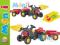 Rolly Toys * TRAKTOR z PRZYCZEPĄ i ŁYŻKĄ Kid 3127