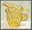 ART DECO- PIĘKNY MLECZNIK- GRUBE SZKŁO