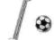 Kolczyk do języka piłka soccer - piercing