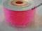 wstążka, tasiemka szyfon organza 6mm 30m różowa