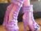 MONSTER HIGH KOCHAM BUTY- FIOLETOWE !!- UNIKAT!