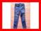 H&amp;M jeansowe legginsy rozm.104