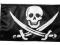 Jolly Roger flaga motocyklowa do motocykla