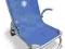 Krzesło Turystyczne Plażowe Soft . Niebieskie