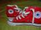 CONVERSE ALL STAR trampki r. 34 czerwone -okazja!