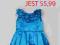 Śliczna wystrzałowa sukienka wesele ślub 98-104