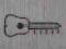 WIESZAK ARTYSTYCZNY METALOWY METALOPLASTYKA GITARA