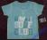 MATALAN MODNY ZIELONY T-SHIRT 6-9m-cy