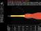 Śrubokręt wkrętak krzyżowy PH2 elektryka 1000V