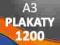 PLAKATY A3 1200 szt -48h- + PROJEKT I WYSYŁKA 0 zł