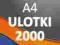 Ulotki / Plakaty A4 2000 - PROJEKT I WYSYŁKA 0 zł