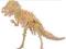 PUZZLE DREWNIANE 3D DINOZAUR TYRANOZAUR REX