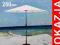 Parasol ogrodowy przeciwsłoneczny na korbę 250cm