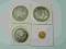 Zestaw 4 ładnych monet