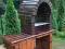 Grill ogrodowy. Grill murowany