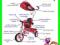 Trójkołowy rowerek LUXUS SUPER TRIKE pomp. koła