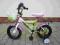 ROWEREK BMX 12'' PRIMO ZIELONO-RÓŻOWY BMX FLOWER